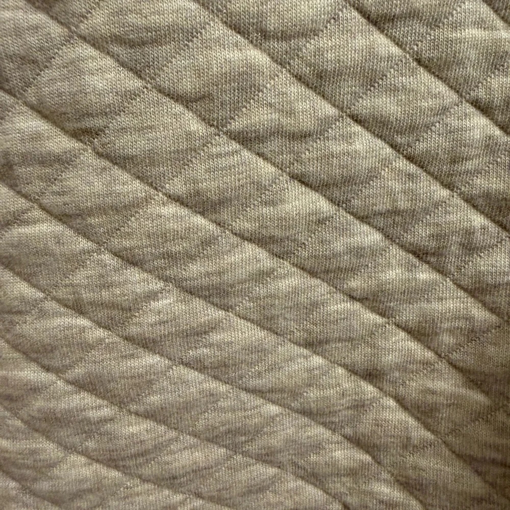 Patagonia Re-Tool Quilted Snap-T Pullover Sweater - Light Cream - Picture 3 of 4